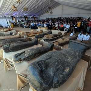 أعداد ضخمة من التوابيت تم اكتشافها