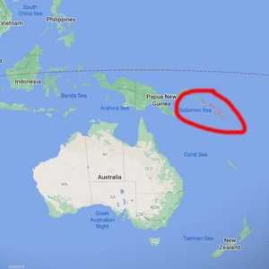 تقع جزر سليمان في المحيط الهادئ