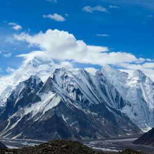 سلسلة جبال كاراكورام في باكستان