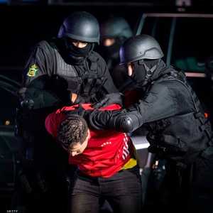 أفراد من قوات الأمن المغربية.