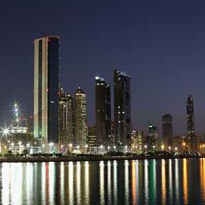 جانب من مدينة أبوظبي