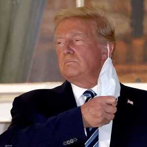 ترامب بعد وصوله البيت الأبيض وخروجه من المستشفى