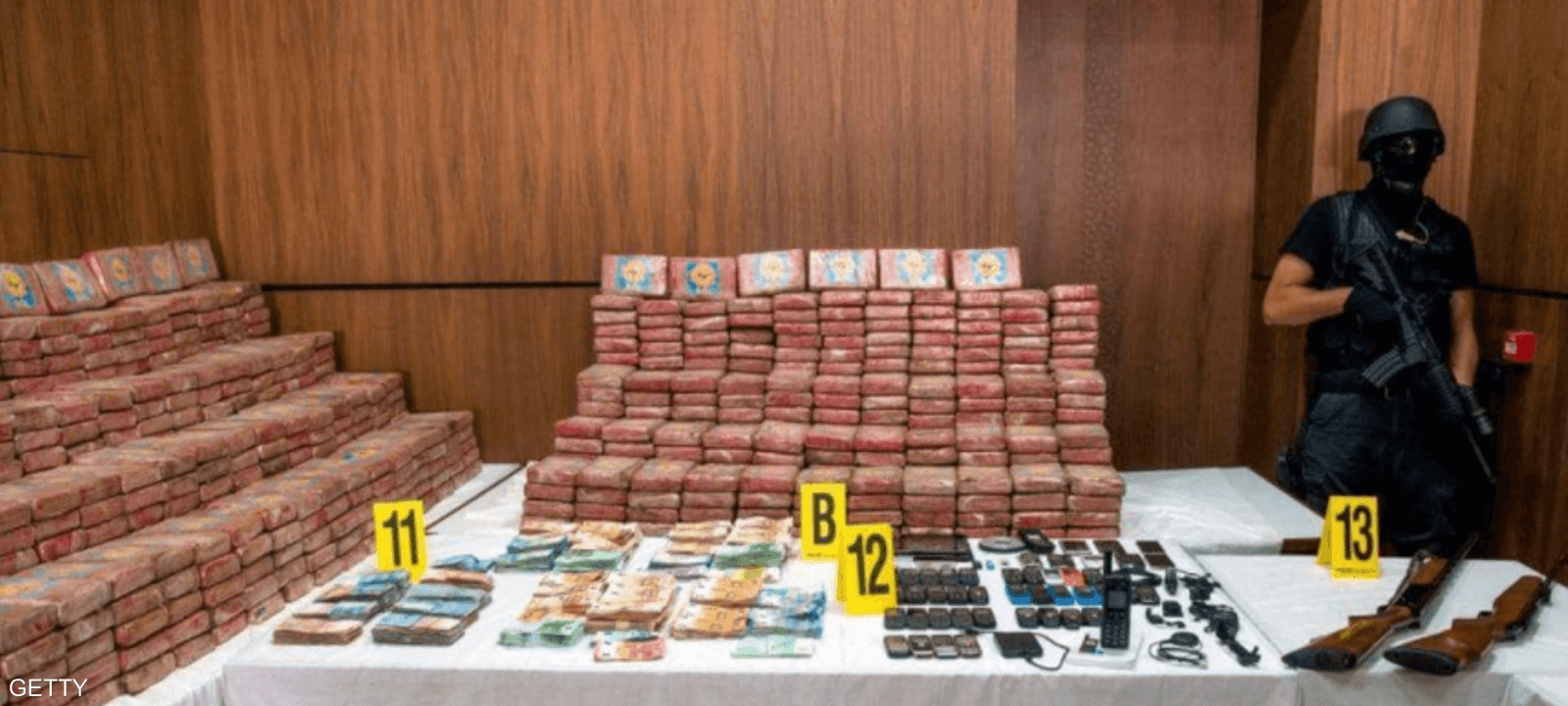 عملية سابقة للشرطة المغربية ضد محاولة تهريب للمخدرات