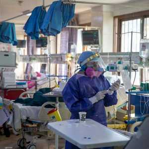 من داخل أحد مستشفيات كوفيد 19 في طهران