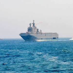 قطع حربية تابعة للبحرية المصرية