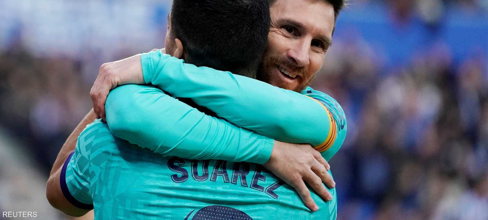 ميسي وسواريز تجمعهما علاقة قوية