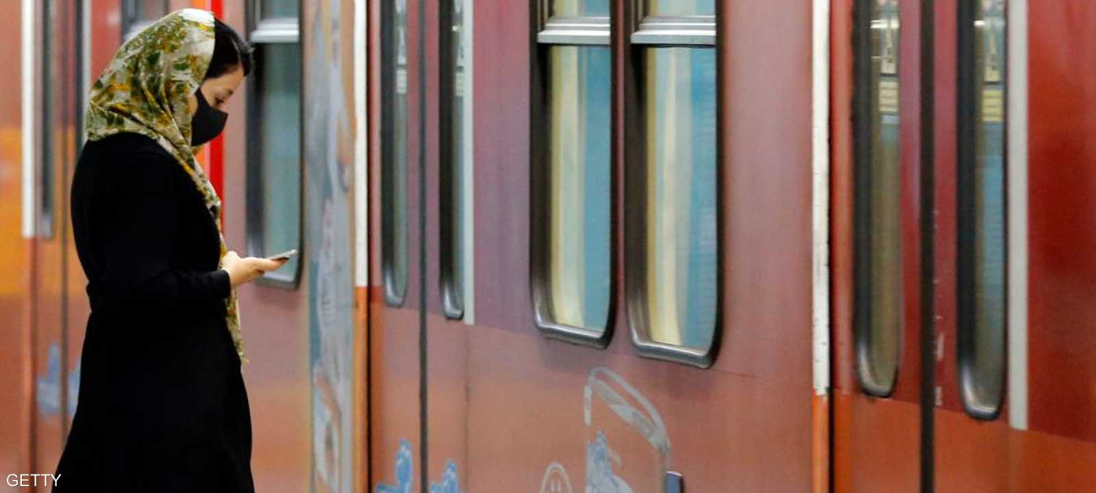 محطة مترو في العاصمة طهران