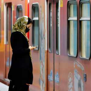 محطة مترو في العاصمة طهران