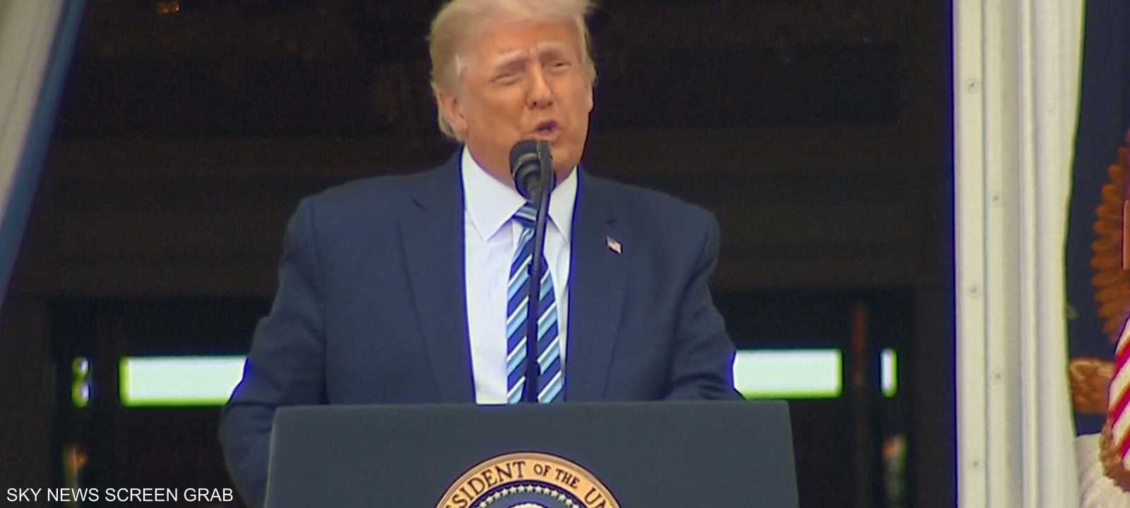 الرئيس الأميركي دونالد ترامب