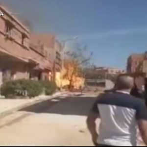 الرئيس الجزائري طلب من بعض الوزراء التوجه إلى مكان الحادث.