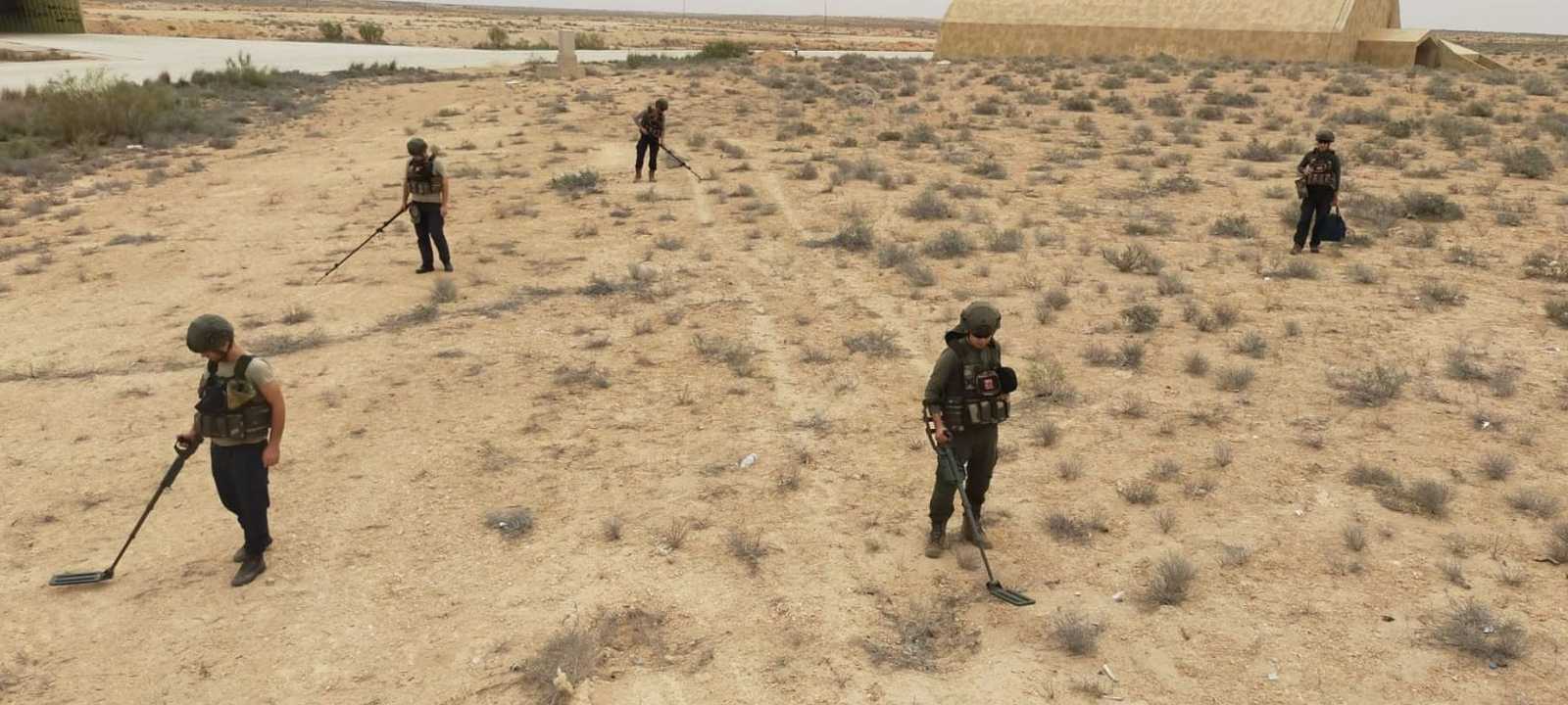 جنود أتراك في قاعدة عسكرية في ليبيا