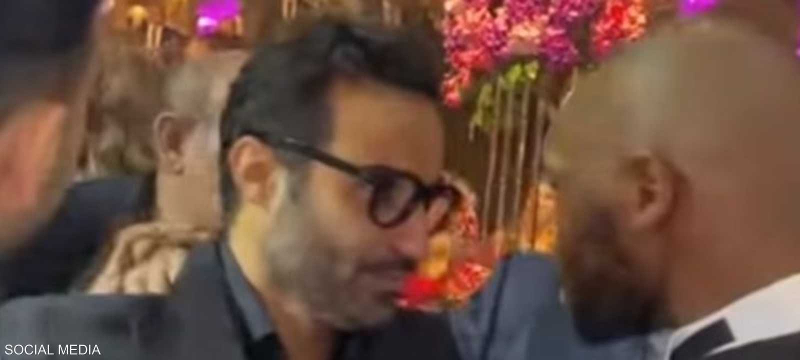 الفنان أحمد فهمي واللاعب شيكابالا