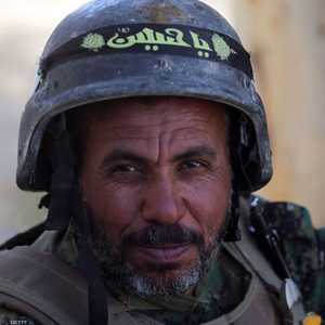 أحد عناصر الميليشيا العراقية المدعومة من إيران