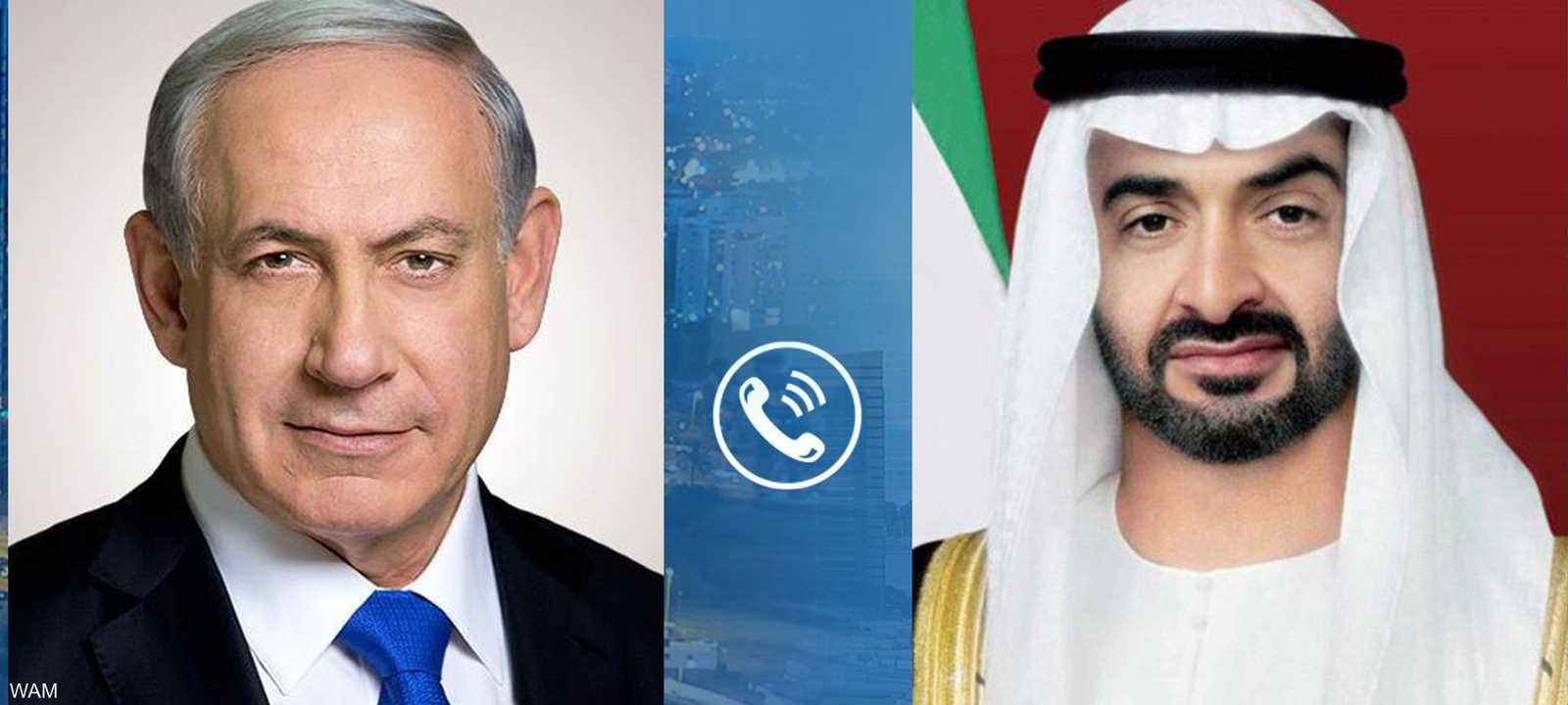 محمد بن زايد يتلقى اتصالا هاتفيا من رئيس وزراء إسرائيل