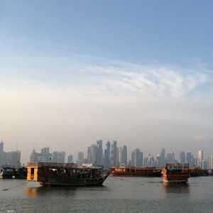 أرشيفية للعاصمة القطرية الدوحة