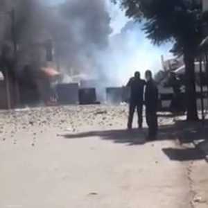 اضطرابات اندلعت في سبيطلة بعد وفاة صاحب الكشك أثناء هدمه