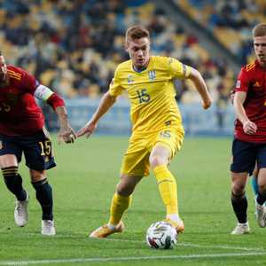 أوكرانيا حققت فوزها الأول على إسبانيا في 8 لقاءات