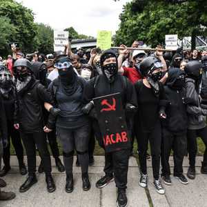 حركة أنتيفا أثارت القلق في الولايات المتحدة