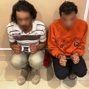 صور للمتهمين في جريمة فتاة المعادي.