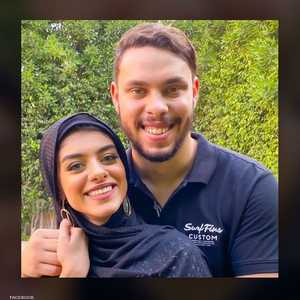 أحمد حسن وزوجته زينب