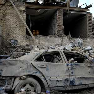 آثار المعارك في ناغورنو كراباخ