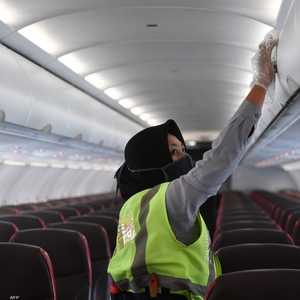 خطر انتقال كورونا على متن رحلات الطيران منخفض