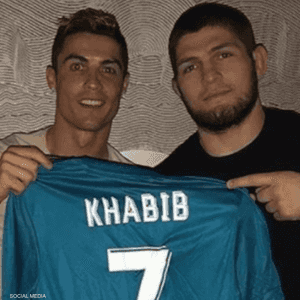 رونالدو في لقاء سابق مع حبيب