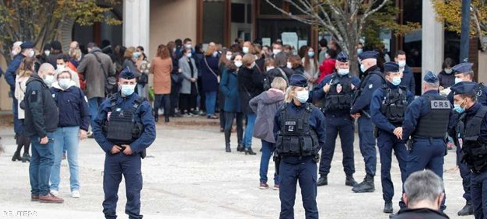 انتشار أمني مكثف في موقع الحادث