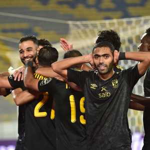 احتفال لاعبي الأهلي على طريقة مؤمن زكريا