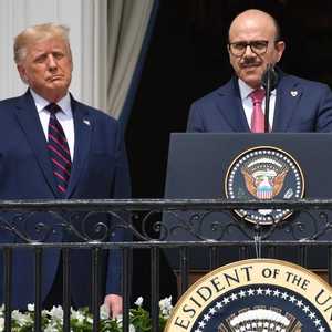 وزير الخارجية البحريني خلال توقيع اتفاق السلام في واشنطن