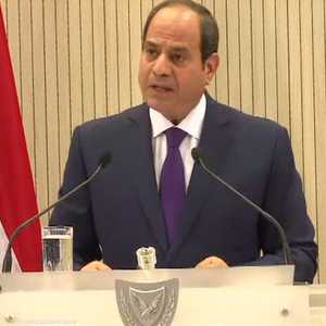 الرئيس المصري عبد الفتاح السيسي
