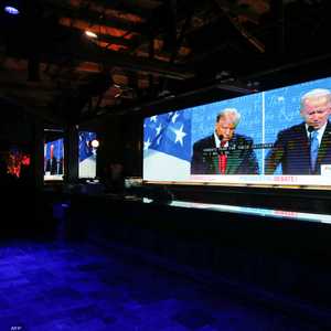 ترامب وبايدن ظهرا بشكل هادئ في معظم أوقات المناظرة