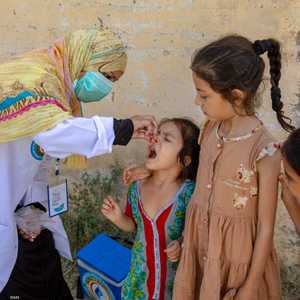 جانب من حملة التطعيم