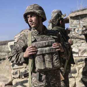 أفراد من الجيش الأذربيجاني