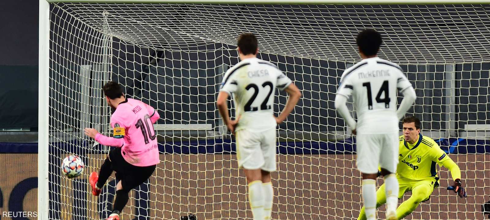 ميسي سجل الهدف الثاني لبرشلونة