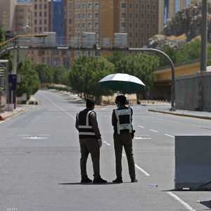 أفراد من الأمن السعودي.