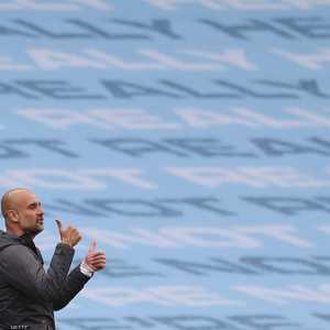 غوارديولا أعرب عن سعادته مع مانشستر