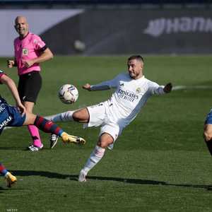 افتتح هازارد التسجيل للملكي في الدقيقة 40