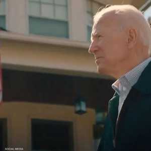 بايدن خلال الفيلم الدعائي