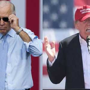 ترامب يتميز بالقبعة.. وبايدن بالنظارة