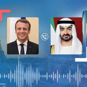 الشيخ محمد بن زايد بحث مع ماكرون القضايا الإقليمية والدولية