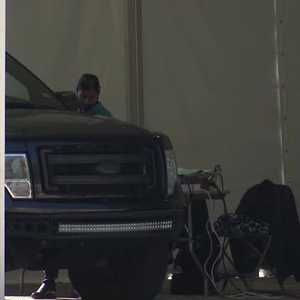 التصويت من السيارات في تكساس