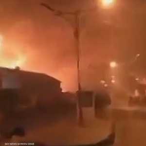 الحرائق تزامنت مع عطلة نهاية الأسبوع.