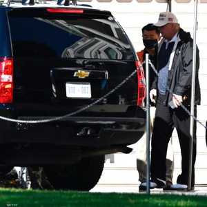 غادر ترامب البيت الأبيض للعب الغولف قبل الإعلان عن فوز بايدن