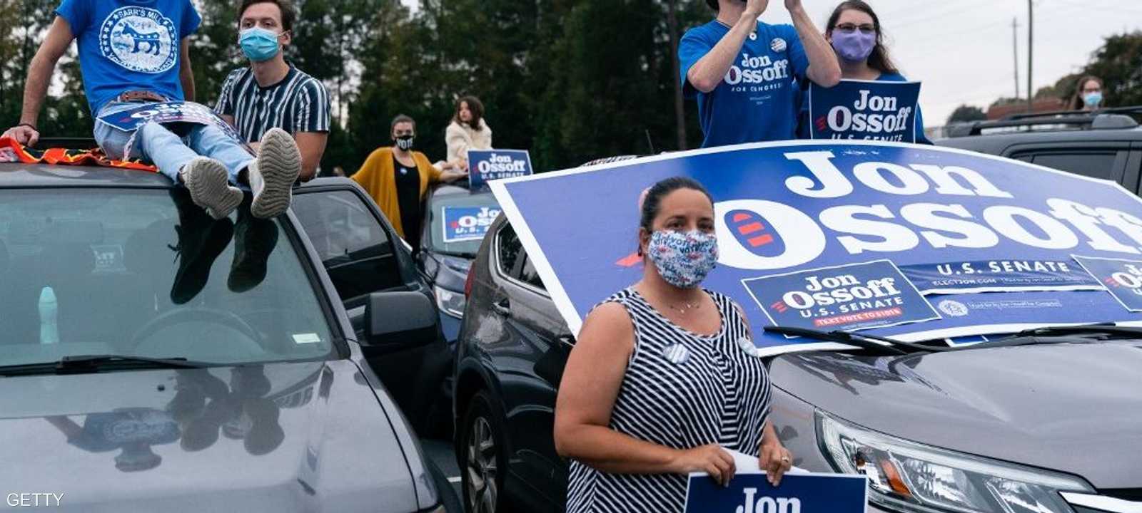 المعركة الانتخابية في جورجيا على مجلس الشيوخ لم تحسم بعد.