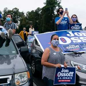 المعركة الانتخابية في جورجيا على مجلس الشيوخ لم تحسم بعد.