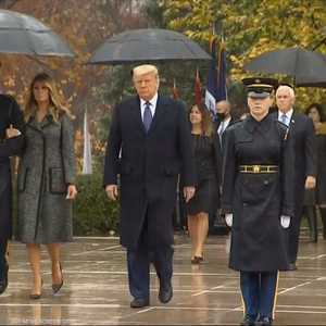 ترامب في أول ظهور له منذ إعلان النتائج