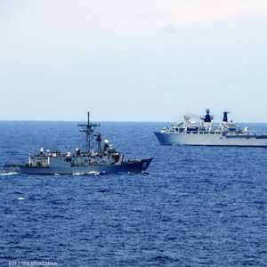 جانب من التدريبات المصرية البريطانية