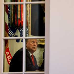 ترامب في المكتب البيضاوي.. أرشيفية