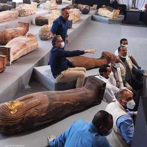 كشف أثري يحتوي على أكثر من 100 تابوت فرعوني